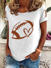 T-shirt décontracté Gameday pour femmes Football Fans